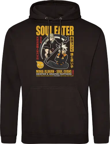 "Soul Eater Meister & Weapon" Maka Albarn and Soul Evans Vintage Anime