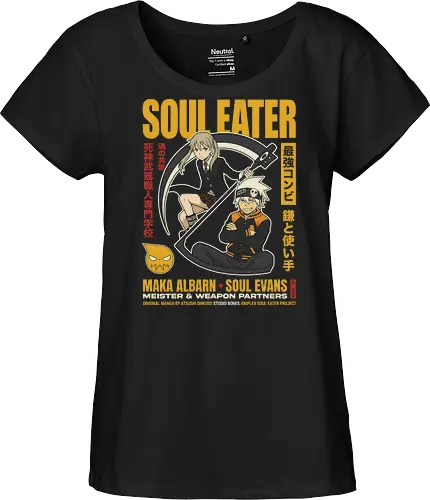"Soul Eater Meister & Weapon" Maka Albarn and Soul Evans Vintage Anime