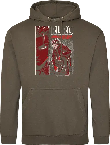 "RURO Urban Ninja Clan" Edgy Techwear Anime Aesthetic