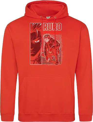 "RURO Urban Ninja Clan" Edgy Techwear Anime Aesthetic