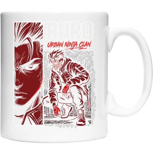 "RURO Urban Ninja Clan" Edgy Techwear Anime Aesthetic