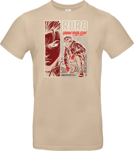 "RURO Urban Ninja Clan" Edgy Techwear Anime Aesthetic