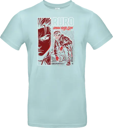 "RURO Urban Ninja Clan" Edgy Techwear Anime Aesthetic