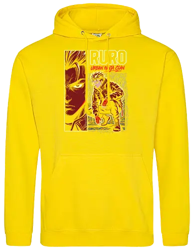"RURO Urban Ninja Clan" Edgy Techwear Anime Aesthetic