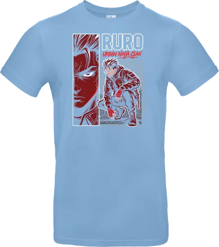 "RURO Urban Ninja Clan" Edgy Techwear Anime Aesthetic