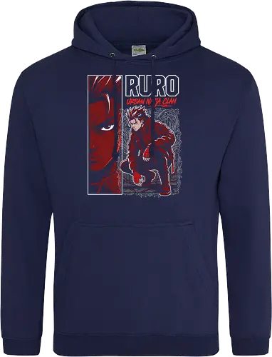 "RURO Urban Ninja Clan" Edgy Techwear Anime Aesthetic