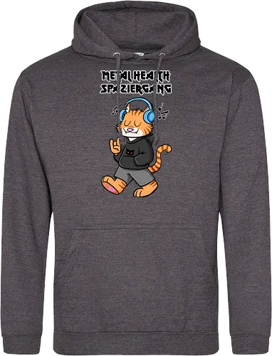 Metal Health Spaziergang - Metal, Hevay Metal, Comic - Standard Hoodie