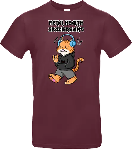 Metal Health Spaziergang - Metal, Hevay Metal, Comic - Standard T-Shirt