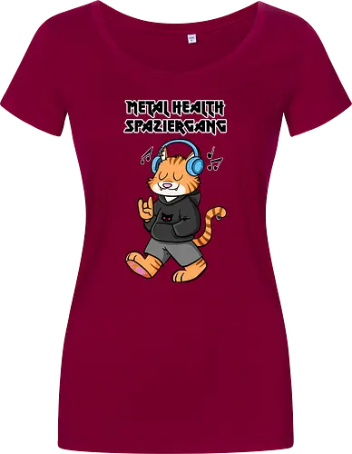 Metal Health Spaziergang - Metal, Hevay Metal, Comic - Women T-Shirt