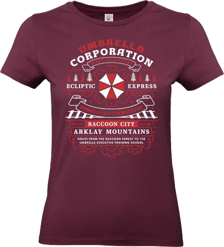 Ecliptic Express Emblem - Horror, nemesis, jill valentine, leon s kennedy, resident evil 4, resident evil 0, requiem, billy coen, rebecca chambers, umbrella corporation, raccoon city, albert wesker, chris redfield - Standard T-Shirt (Women)