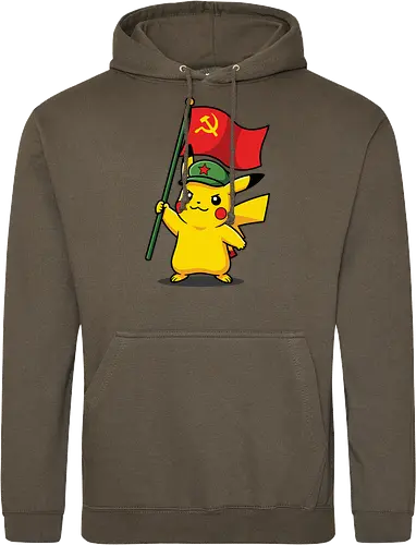 "Comrade Mouse" Funny Revolutionary Anime Mashup Graphic