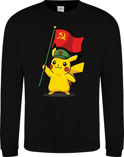 "Comrade Mouse" Funny Revolutionary Anime Mashup Graphic