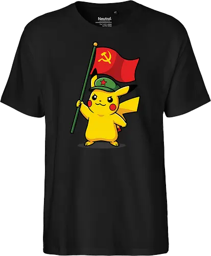 "Comrade Mouse" Funny Revolutionary Anime Mashup Graphic