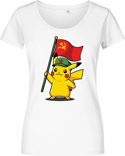 "Comrade Mouse" Funny Revolutionary Anime Mashup Graphic