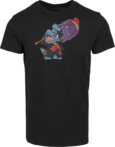 "Shark Shinobi" Totodile x Kisame Akatsuki Mashup Anime Graphic