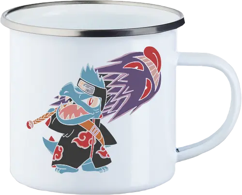 "Shark Shinobi" Totodile x Kisame Akatsuki Mashup Anime Graphic