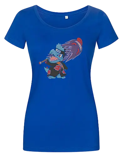 "Shark Shinobi" Totodile x Kisame Akatsuki Mashup Anime Graphic