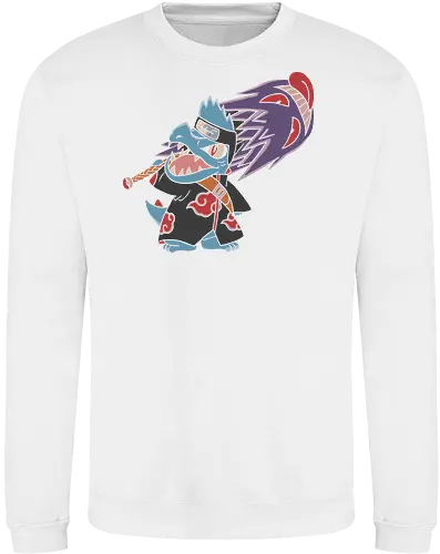 "Shark Shinobi" Totodile x Kisame Akatsuki Mashup Anime Graphic