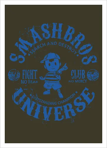 Smash Bros Fight Club - Ness EarthBound