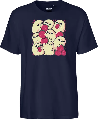 Spooky Cute Ghosts with Strawberries