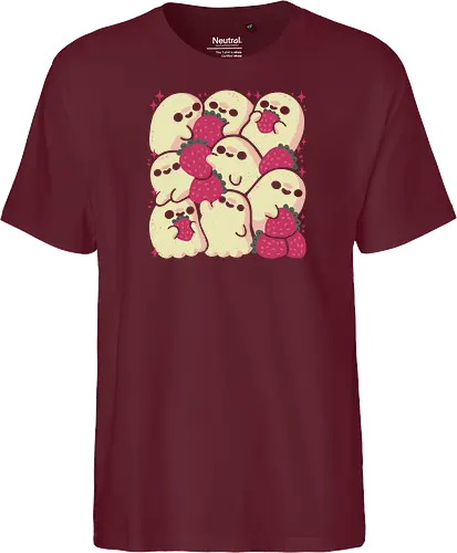 Spooky Cute Ghosts with Strawberries