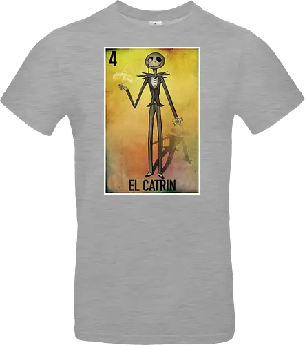 El Catrin - Jack Skellington Mexikanische Loteria