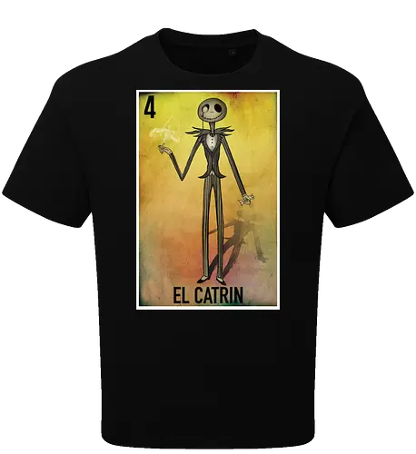 El Catrin - Jack Skellington Mexikanische Loteria