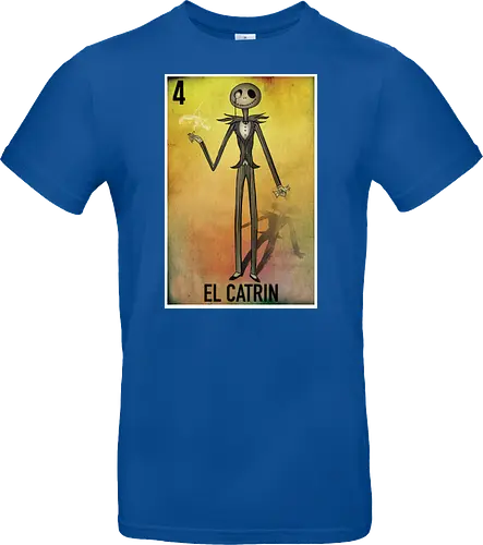 El Catrin - Jack Skellington Mexikanische Loteria