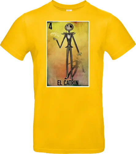 El Catrin - Jack Skellington Mexikanische Loteria