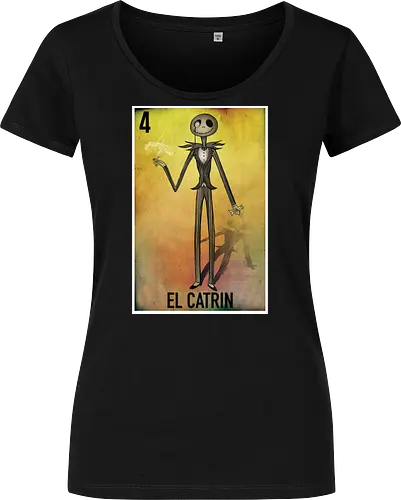El Catrin - Jack Skellington Mexikanische Loteria