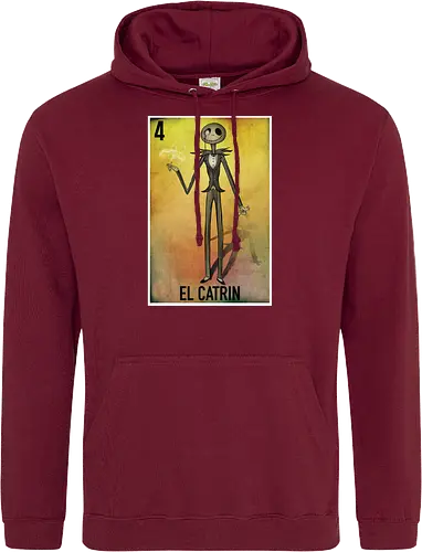 El Catrin - Jack Skellington Mexikanische Loteria