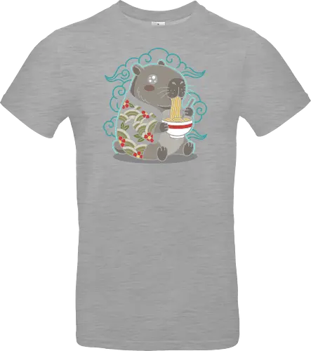 Ramen Capybara Kawaii Japanese Aesthetic Animal Graphic