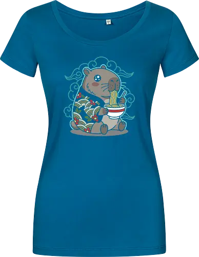 Ramen Capybara Kawaii Japanese Aesthetic Animal Graphic