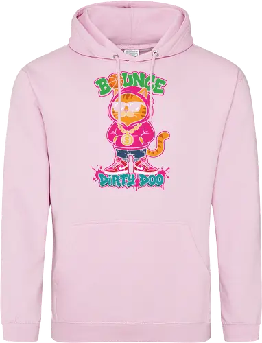 "Bounce Dirty Doo" Cool Streetwear Cat Hip-Hop Graphic