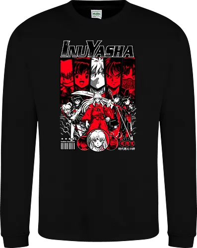 Inuyasha – Demon Blood Awakening - inuyasha, Slayer, tessaiga sword, feudal fantasy, yokai battles, classic anime, shonen manga, japanese anime, anime art - Sweatshirt