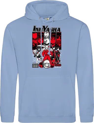 Inuyasha – Demon Blood Awakening - inuyasha, Slayer, tessaiga sword, feudal fantasy, yokai battles, classic anime, shonen manga, japanese anime, anime art - Standard Hoodie