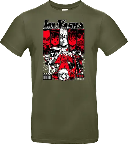 Inuyasha – Demon Blood Awakening - inuyasha, Slayer, tessaiga sword, feudal fantasy, yokai battles, classic anime, shonen manga, japanese anime, anime art - Standard T-Shirt