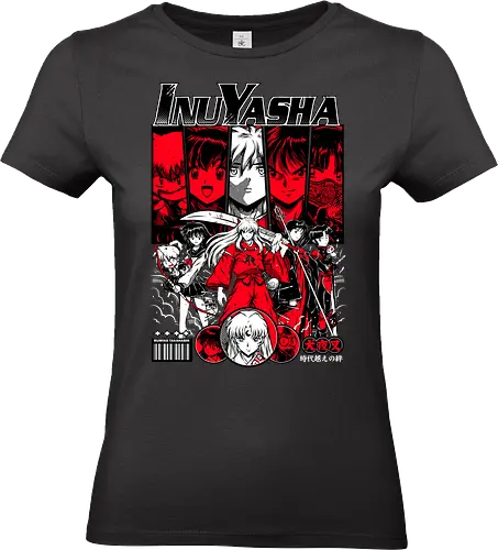 Inuyasha – Demon Blood Awakening - inuyasha, Slayer, tessaiga sword, feudal fantasy, yokai battles, classic anime, shonen manga, japanese anime, anime art - Standard T-Shirt (Women)