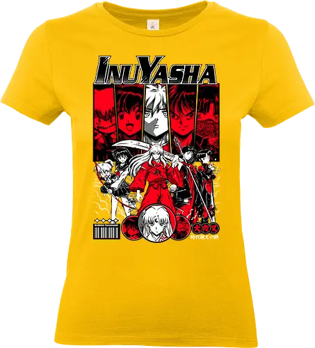 Inuyasha – Demon Blood Awakening - inuyasha, Slayer, tessaiga sword, feudal fantasy, yokai battles, classic anime, shonen manga, japanese anime, anime art - Standard T-Shirt (Women)