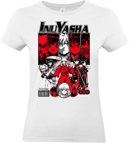 Inuyasha – Demon Blood Awakening - inuyasha, Slayer, tessaiga sword, feudal fantasy, yokai battles, classic anime, shonen manga, japanese anime, anime art - Standard T-Shirt (Women)