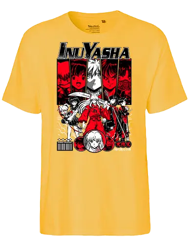 Inuyasha – Demon Blood Awakening - inuyasha, Slayer, tessaiga sword, feudal fantasy, yokai battles, classic anime, shonen manga, japanese anime, anime art - Fairtrade T-Shirt