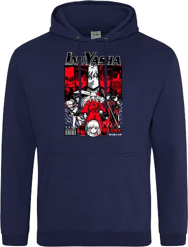 Inuyasha – Demon Blood Awakening - inuyasha, Slayer, tessaiga sword, feudal fantasy, yokai battles, classic anime, shonen manga, japanese anime, anime art - Standard Hoodie