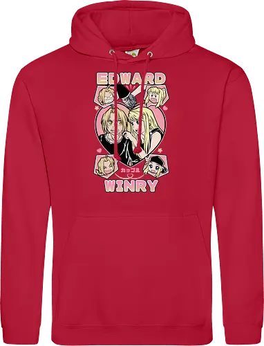 Edward & Winry – Alchemist’s Promise - fullmetal alchemist, edward elric, winry rockbell, anime couple, automail mechanic, alchemy power, brotherhood anime, manga series, anime art - Standard Hoodie