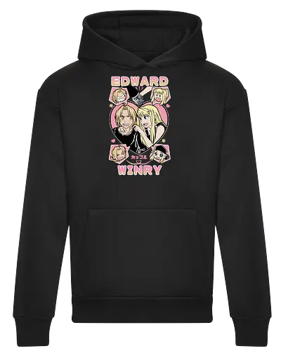 Edward & Winry – Alchemist’s Promise - fullmetal alchemist, edward elric, winry rockbell, anime couple, automail mechanic, alchemy power, brotherhood anime, manga series, anime art - Heavyweight Hoodie