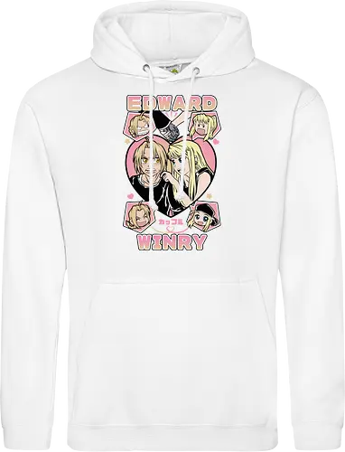 Edward & Winry – Alchemist’s Promise - fullmetal alchemist, edward elric, winry rockbell, anime couple, automail mechanic, alchemy power, brotherhood anime, manga series, anime art - Standard Hoodie