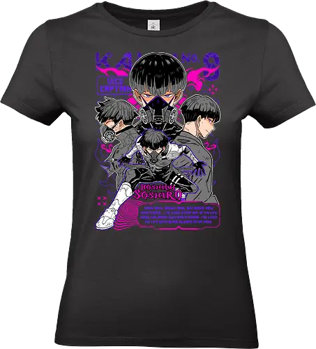 Vice Captain Hoshina – Close Combat Specialist - kaiju no 8, hoshina soshiro, vice captain, sword master, anti kaiju unit, shonen anime, manga illustration, anime aesthetic - Standard T-Shirt (Women)