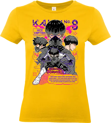 Vice Captain Hoshina – Close Combat Specialist - kaiju no 8, hoshina soshiro, vice captain, sword master, anti kaiju unit, shonen anime, manga illustration, anime aesthetic - Standard T-Shirt (Women)