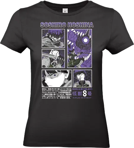 Hoshina’s Katana Fury - kaiju no 8, hoshina, blade warrior, monster battle, action manga, japanese anime, anime illustration - Standard T-Shirt (Women)