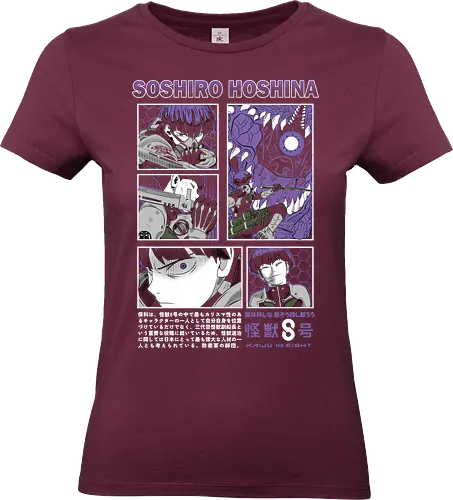 Hoshina’s Katana Fury - kaiju no 8, hoshina, blade warrior, monster battle, action manga, japanese anime, anime illustration - Standard T-Shirt (Women)