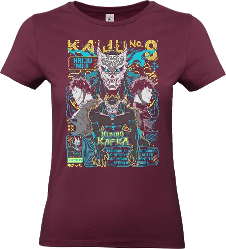 Kaiju No 8 – Unleashed Power - kaiju no 8, kafka kaiju form, human monster hybrid, dark action anime, transformation hero, manga series, anime illustration - Standard T-Shirt (Women)